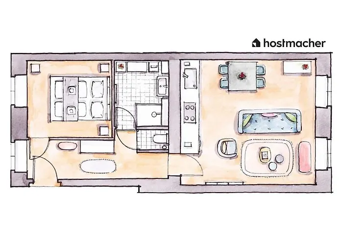Elegant 1br Suite, Close By Hm Wien